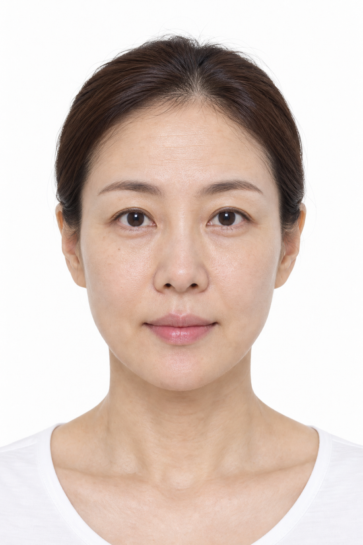 이마주름 부위 사진